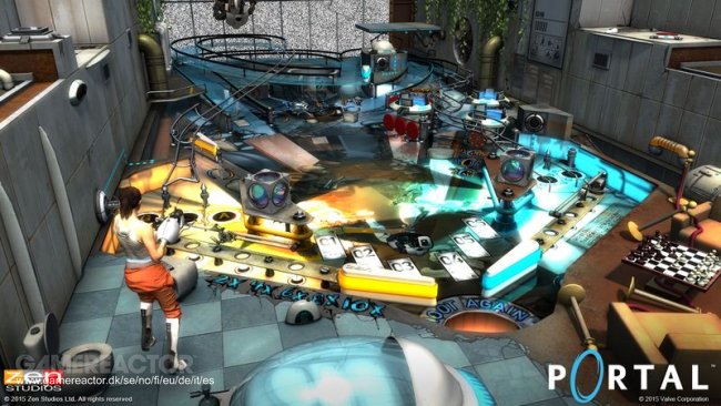 Portal 2 blir flipperspill