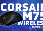 Utklass konkurrentene med Corsairs trådløse mus M75 Wireless