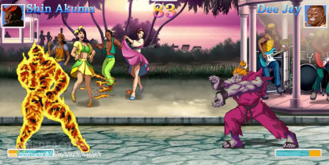 Shin Akuma er med i Ultra Street Fighter II på Switch