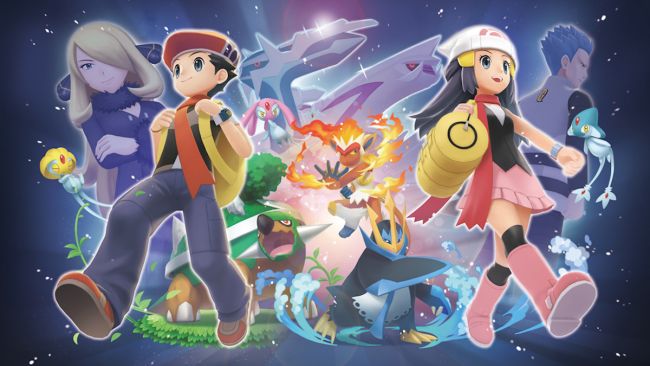 Pokémon Brilliant Diamond og Shining Pearl topper de britiske salgslistene