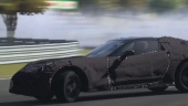 Gran Turismo 5 - Corvette C7 Test Prototype Drifting on Autumn Ring Trailer
